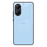 Pastel Sky Blue Poco X7 Pro 5G Glass Back Cover Online