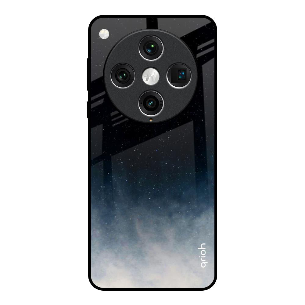 Black Aura Oppo Find x8 Pro Glass Back Cover Online