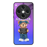 Gangsta Bear Oppo Find x8 Pro Glass Back Cover Online