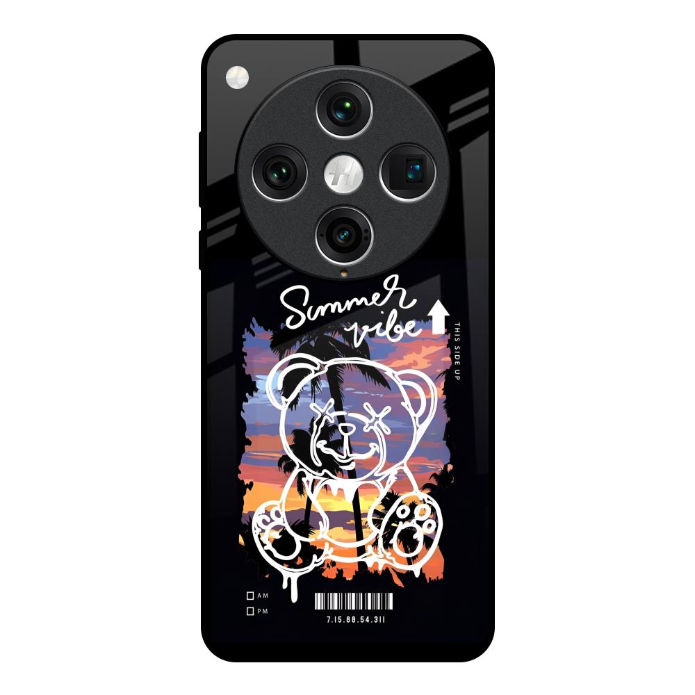 Summer Vibe Oppo Find x8 Pro Glass Back Cover Online
