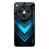 Vertical Blue Arrow Oppo Find x8 Pro Glass Back Cover Online