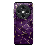 Geometric Purple Oppo Find x8 Pro Glass Back Cover Online