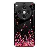 Heart Rain Fall Oppo Find x8 Pro Glass Back Cover Online