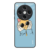 Adorable Cute Kitty Oppo Find x8 Pro Glass Back Cover Online