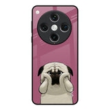 Funny Pug Face Oppo Find x8 Pro Glass Back Cover Online