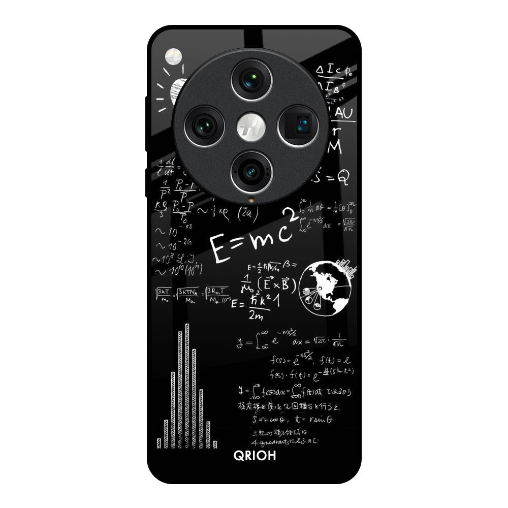 Funny Math Oppo Find x8 Pro Glass Back Cover Online