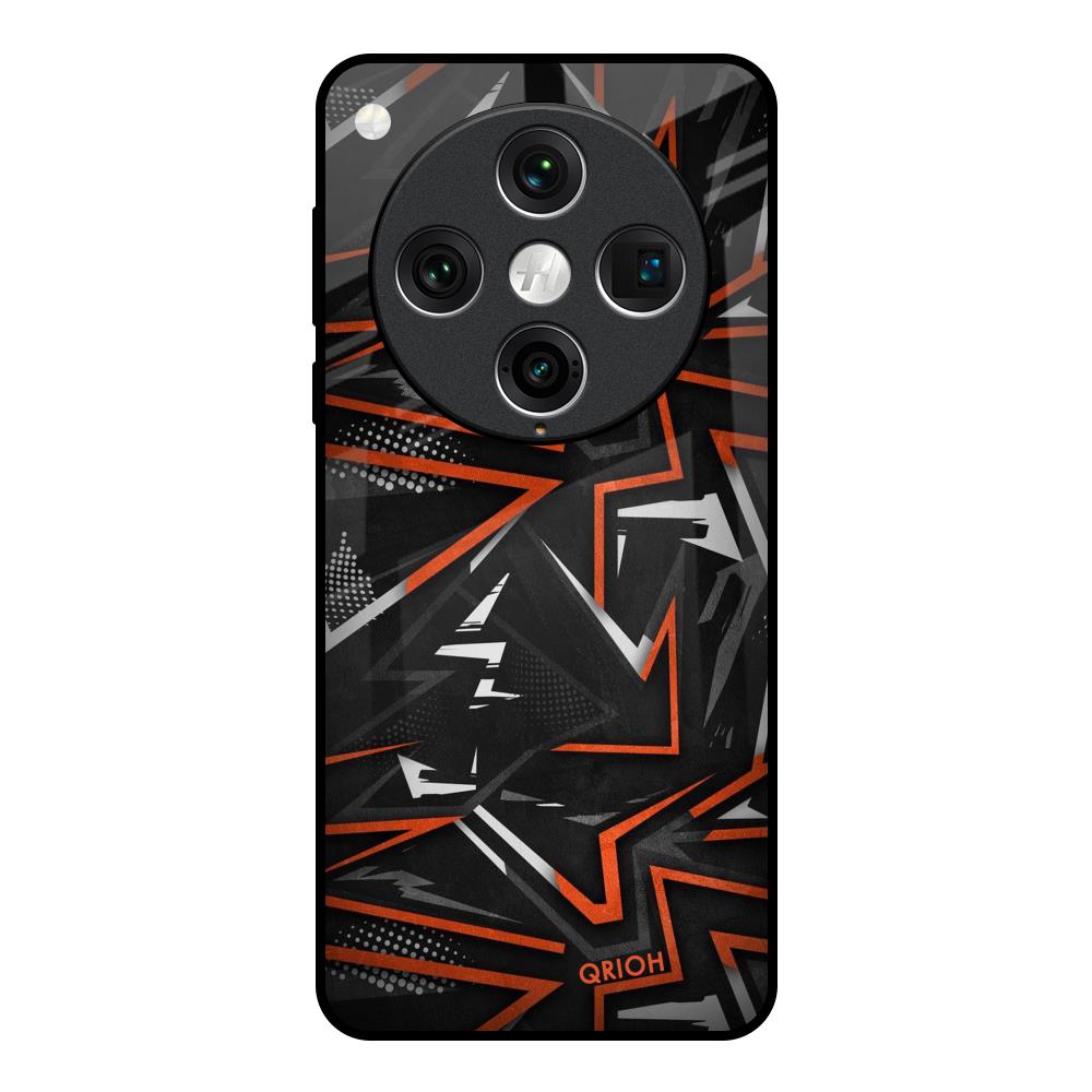 Vector Art Oppo Find x8 Pro Glass Back Cover Online