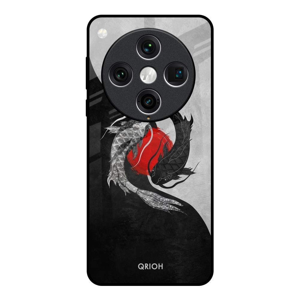 Japanese Art Oppo Find x8 Pro Glass Back Cover Online