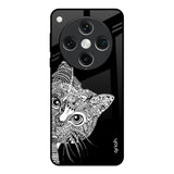Kitten Mandala Oppo Find x8 Pro Glass Back Cover Online