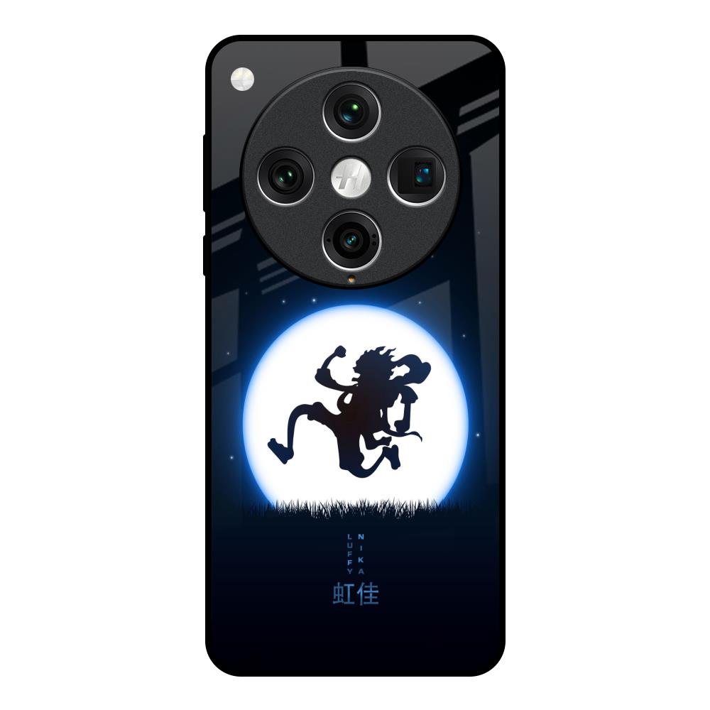 Luffy Nika Oppo Find x8 Pro Glass Back Cover Online