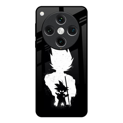 Monochrome Goku Oppo Find x8 Pro Glass Back Cover Online