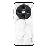 Modern White Marble Oppo Find x8 Pro Glass Back Cover Online