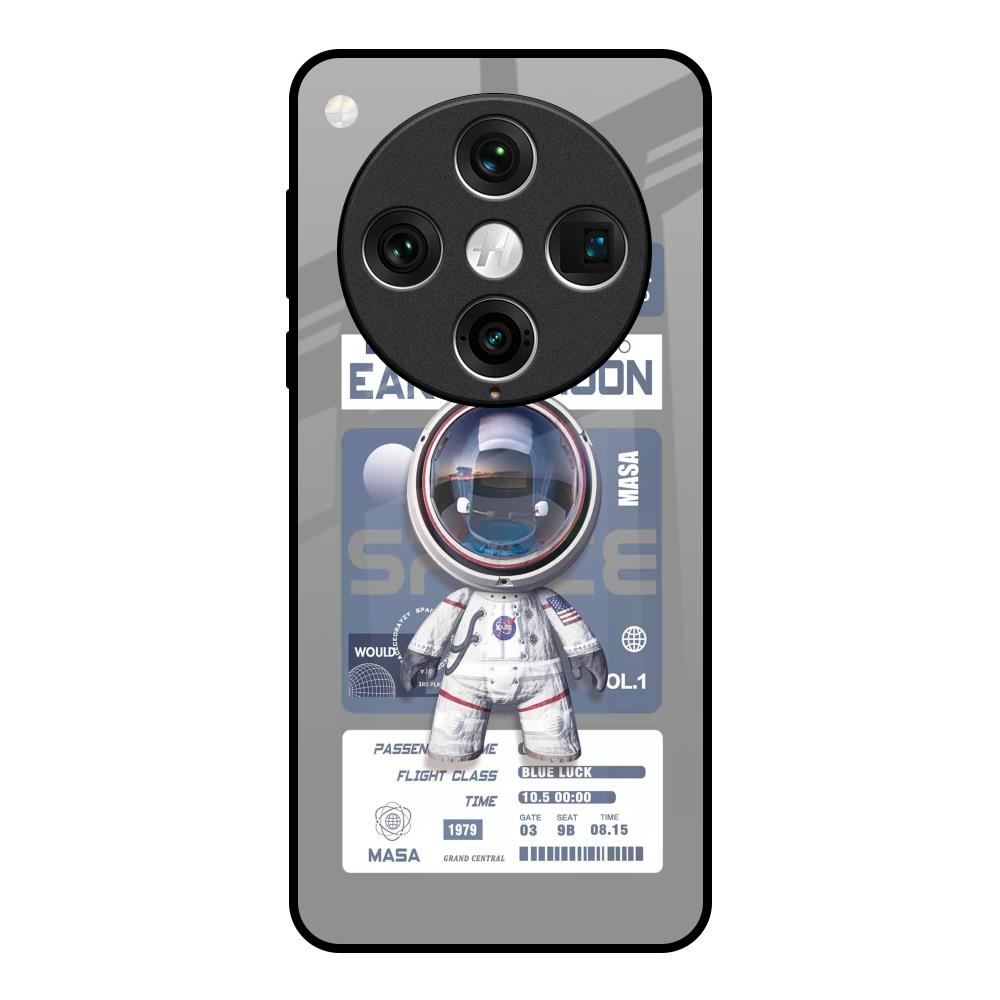 Space Flight Pass Oppo Find x8 Pro Glass Back Cover Online