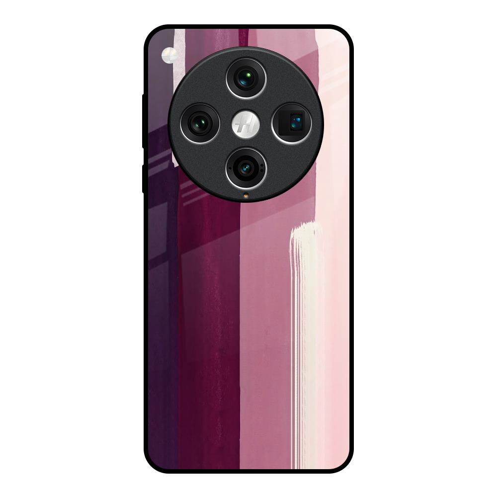 Brush Stroke Art Oppo Find x8 Pro Glass Back Cover Online