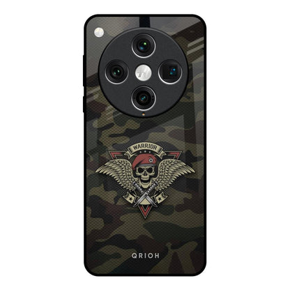 Army Warrior Oppo Find x8 Pro Glass Back Cover Online