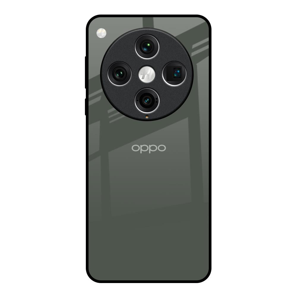 Charcoal Oppo Find x8 Pro Glass Back Cover Online
