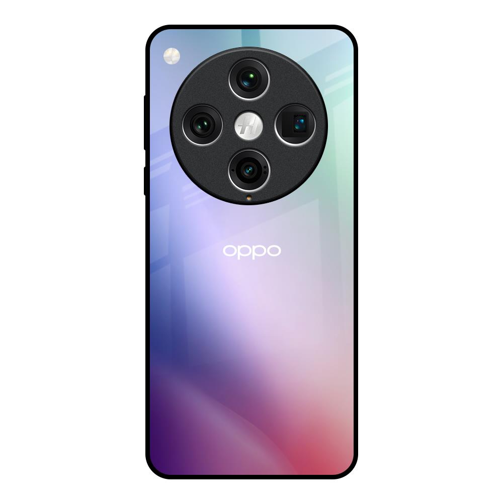 Abstract Holographic Oppo Find x8 Pro Glass Back Cover Online