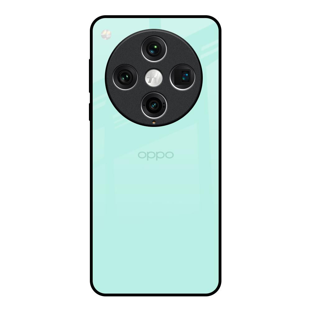 Teal Oppo Find x8 Pro Glass Back Cover Online