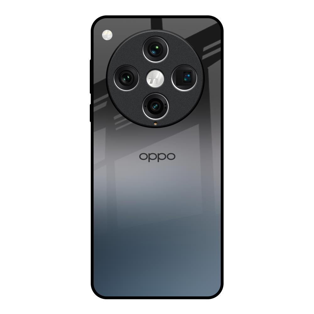 Dramatic Grey Oppo Find x8 Pro Glass Back Cover Online