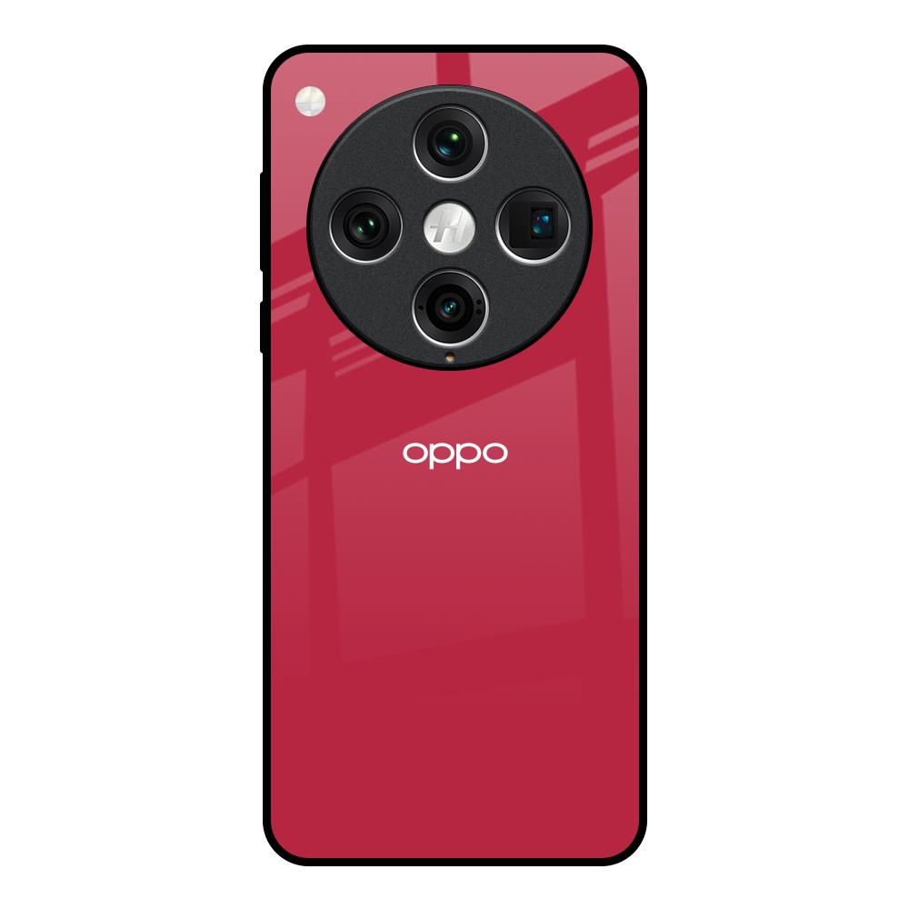 Solo Maroon Oppo Find x8 Pro Glass Back Cover Online