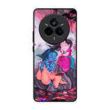 Radha Krishna Art Realme 14 Pro 5G Glass Back Cover Online