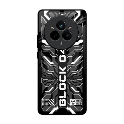 Monochrome Magic Glass Case for Realme 14 Pro 5G