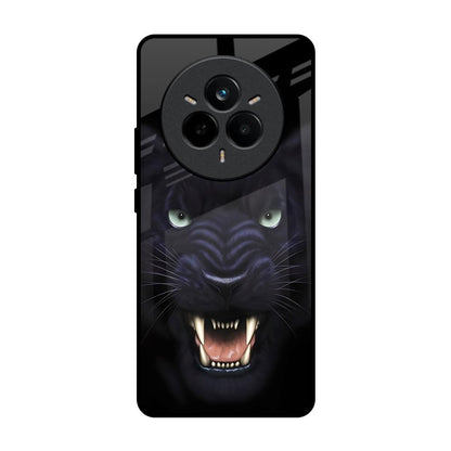 Angry Black Tiger Realme 14 Pro 5G Glass Back Cover Online