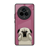 Funny Pug Face Realme 14 Pro 5G Glass Back Cover Online