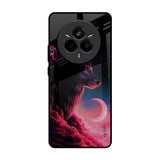 Moon Wolf Glass Case for Realme 14 Pro 5G