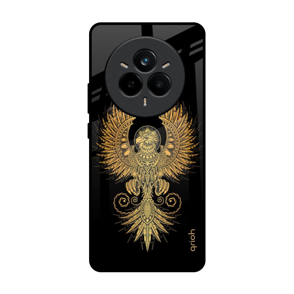 Mythical Phoenix Art Realme 14 Pro 5G Glass Back Cover Online