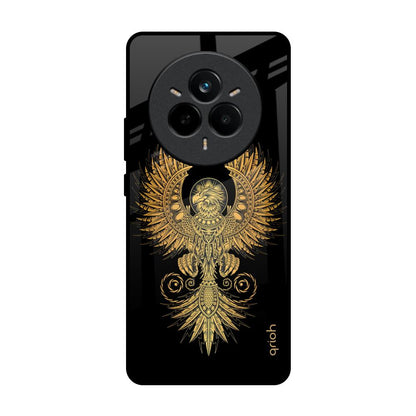 Mythical Phoenix Art Realme 14 Pro 5G Glass Back Cover Online
