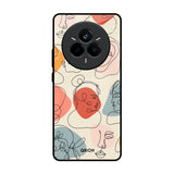 Abstract Faces Realme 14 Pro 5G Glass Back Cover Online