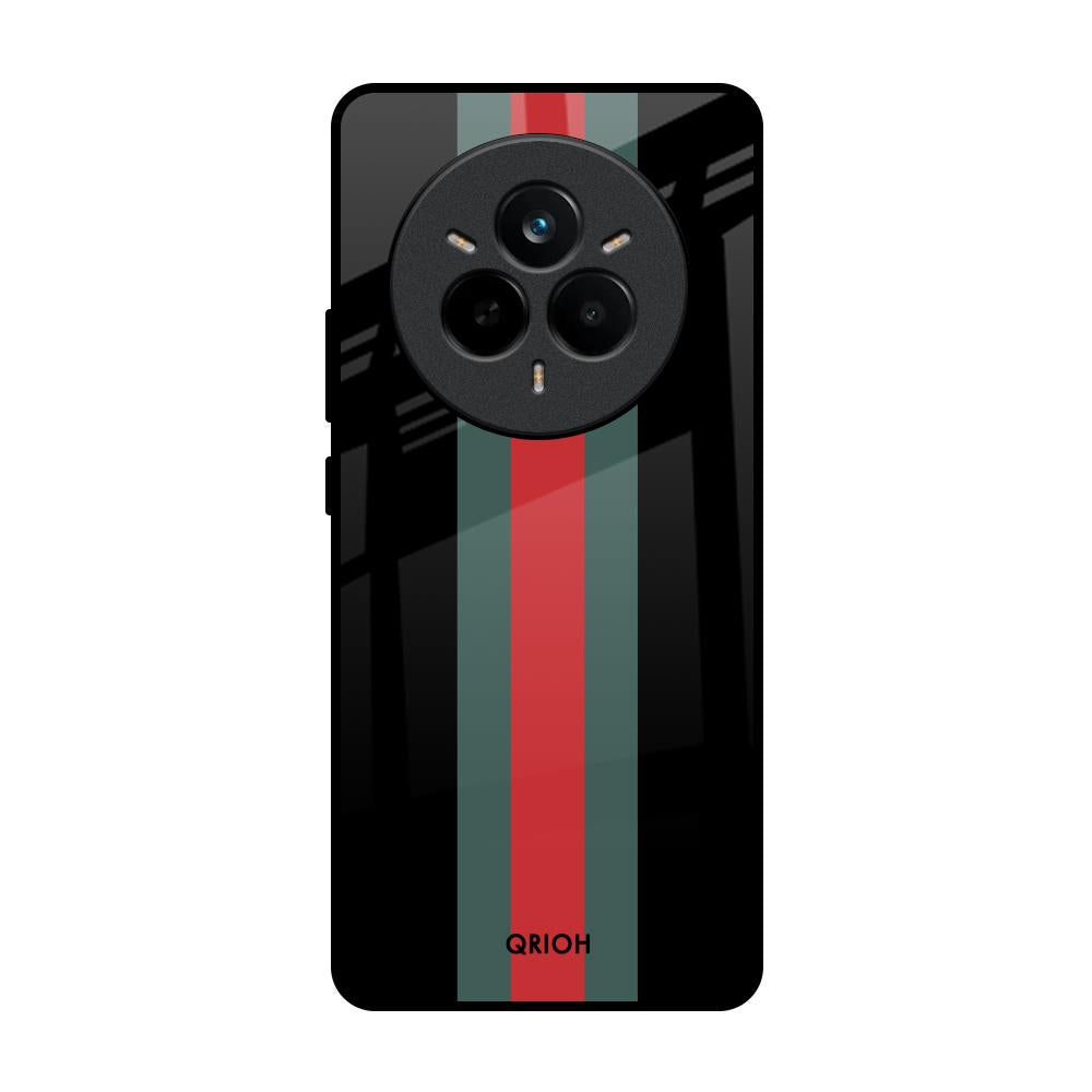 Vertical Stripes Realme 14 Pro 5G Glass Back Cover Online