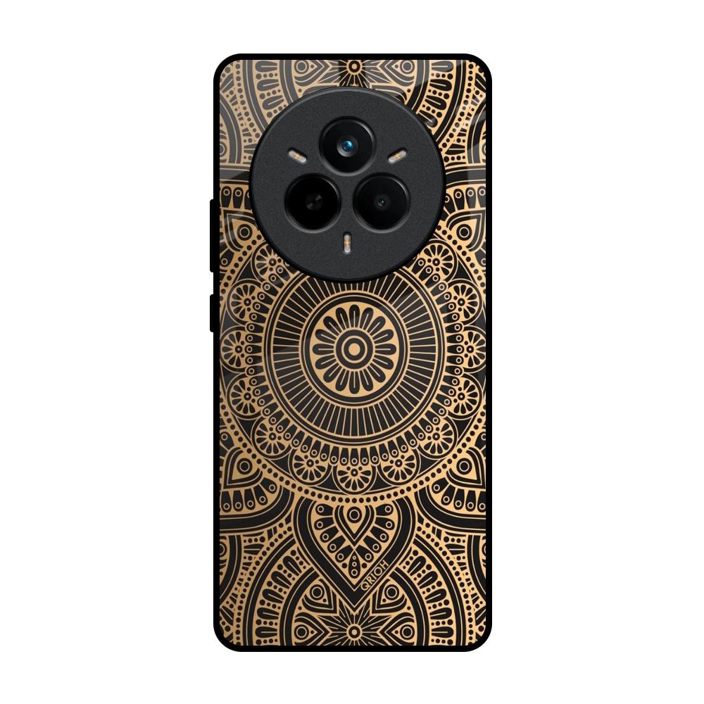 Luxury Mandala Realme 14 Pro 5G Glass Back Cover Online