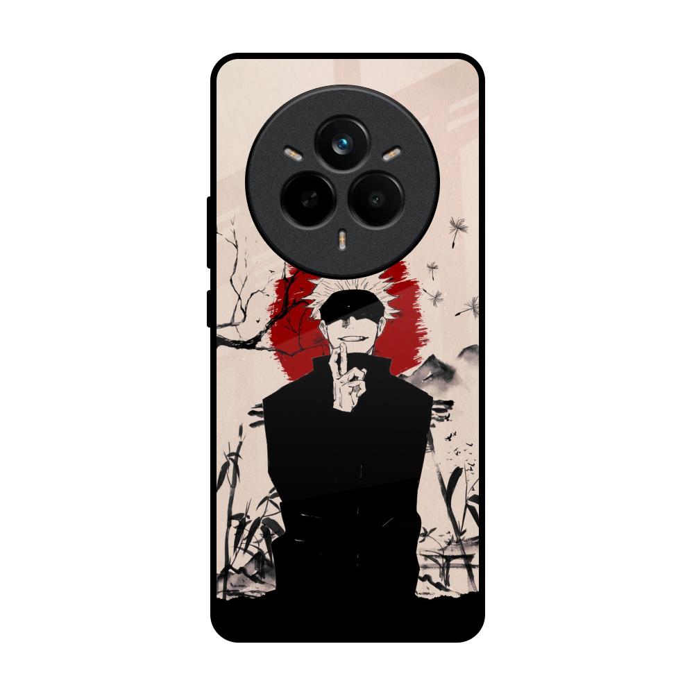 Manga Series Glass Case for Realme 14 Pro 5G
