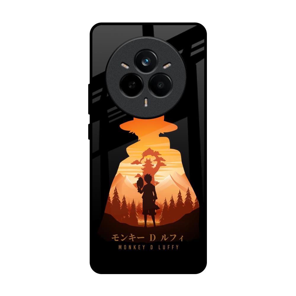 Luffy One Piece Realme 14 Pro 5G Glass Back Cover Online