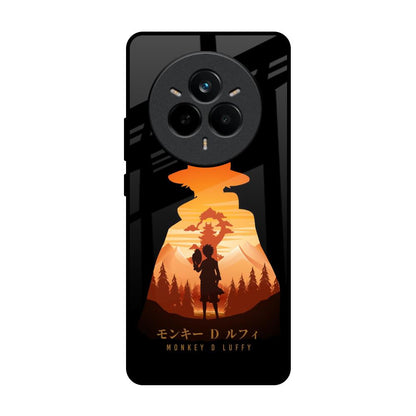 Luffy One Piece Realme 14 Pro 5G Glass Back Cover Online
