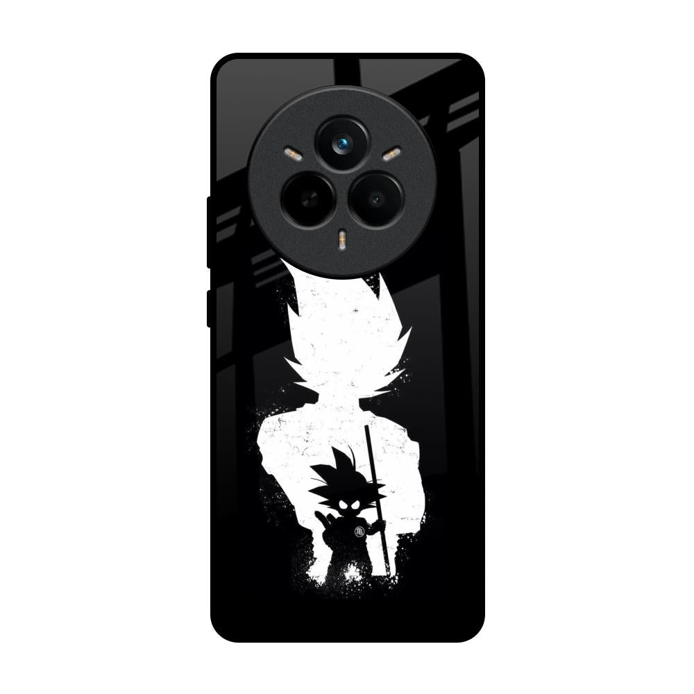Monochrome Goku Realme 14 Pro 5G Glass Back Cover Online
