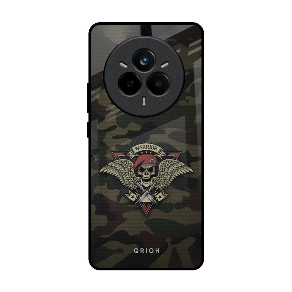 Army Warrior Realme 14 Pro 5G Glass Back Cover Online