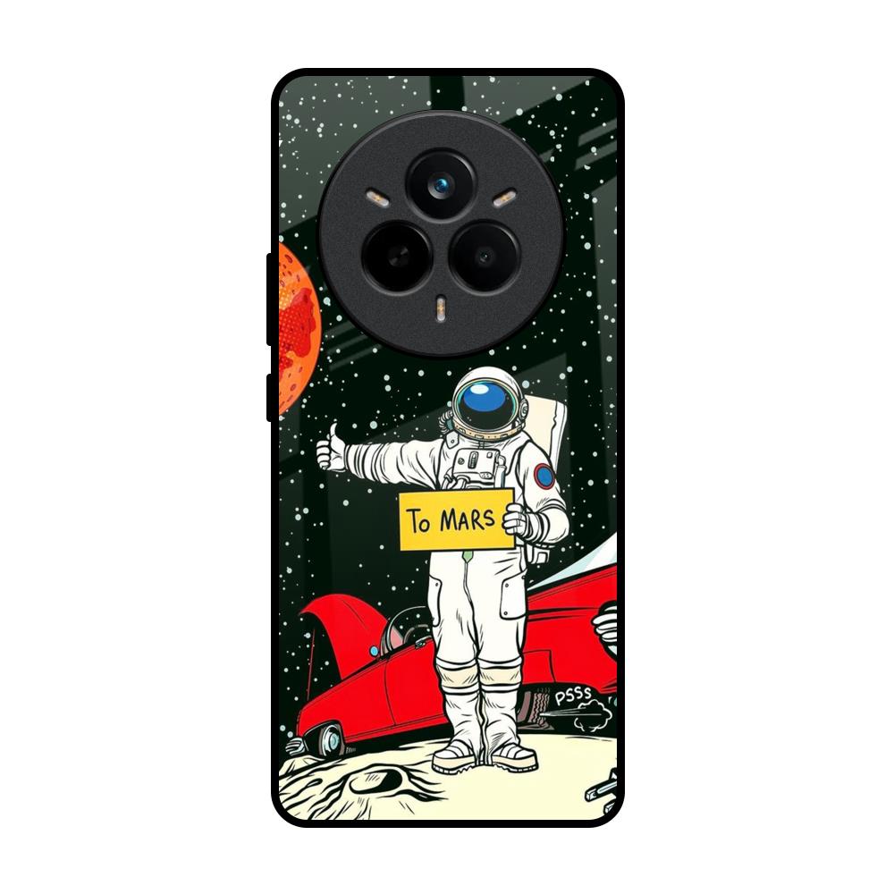 Astronaut on Mars Realme 14 Pro 5G Glass Back Cover Online