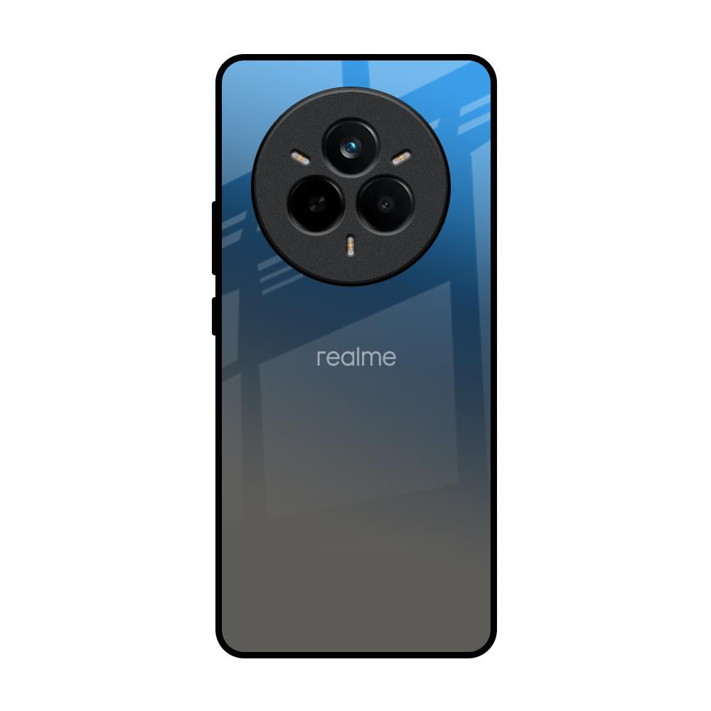 Blue Grey Ombre Realme 14 Pro 5G Glass Back Cover Online