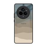 Abstract Mountain Pattern Realme 14 Pro 5G Glass Back Cover Online