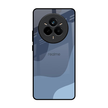 Navy Blue Ombre Realme 14 Pro 5G Glass Back Cover Online