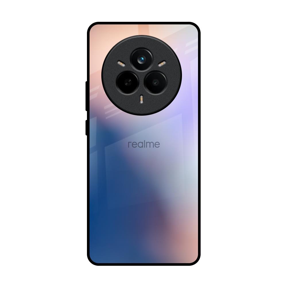 Blue Mauve Gradient Realme 14 Pro 5G Glass Back Cover Online