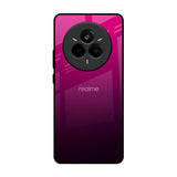 Purple Ombre Pattern Glass Case for Realme 14 Pro 5G