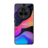 Colorful Fluid Realme 14 Pro 5G Glass Back Cover Online
