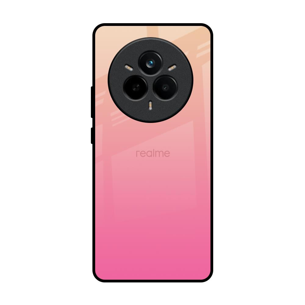 Pastel Pink Gradient Realme 14 Pro 5G Glass Back Cover Online