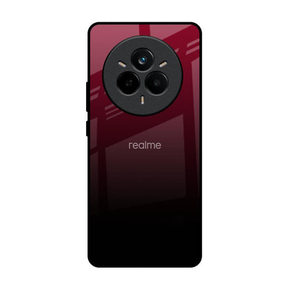 Wine Red Realme 14 Pro 5G Glass Back Cover Online