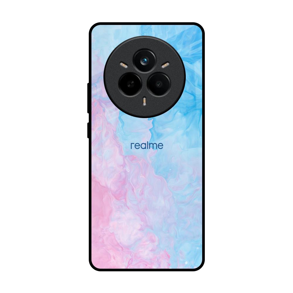 Mixed Watercolor Realme 14 Pro 5G Glass Back Cover Online