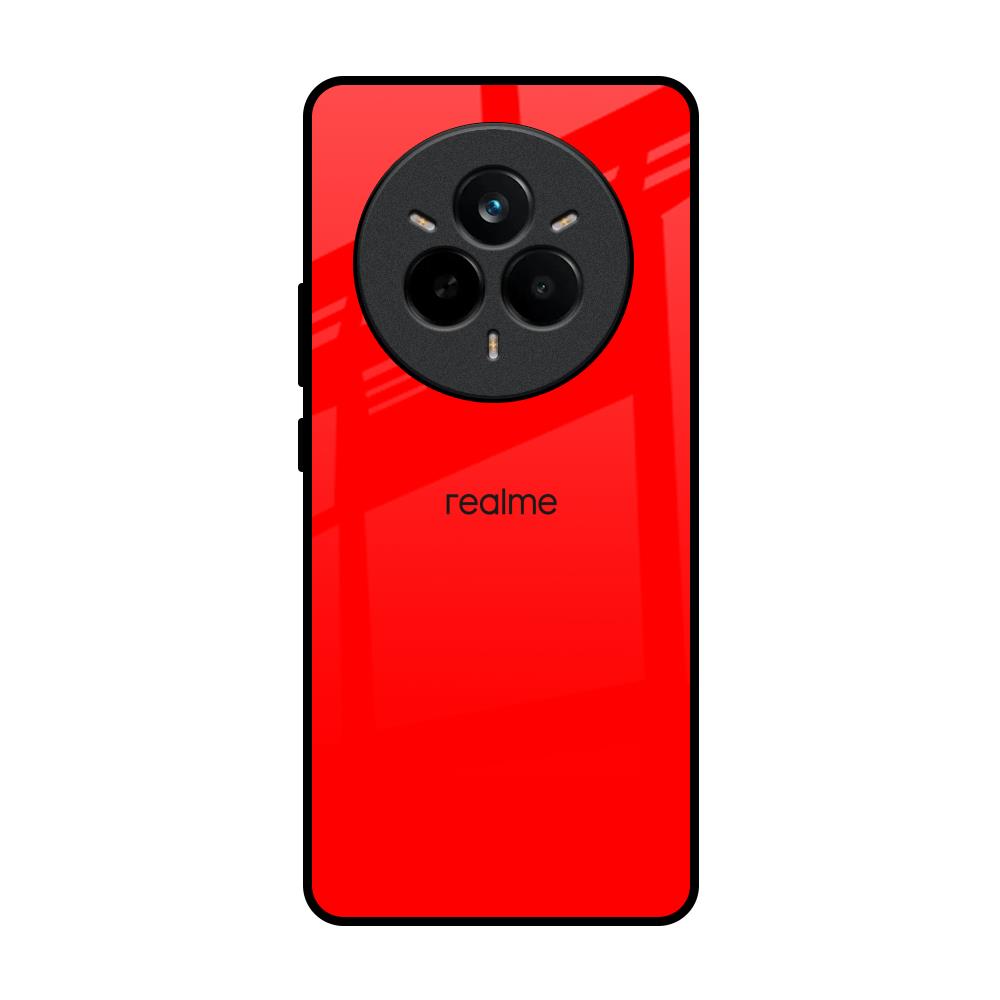 Blood Red Realme 14 Pro 5G Glass Back Cover Online